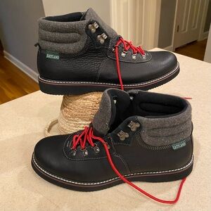 Eastland Women’s Black and Gray Boots NWOT